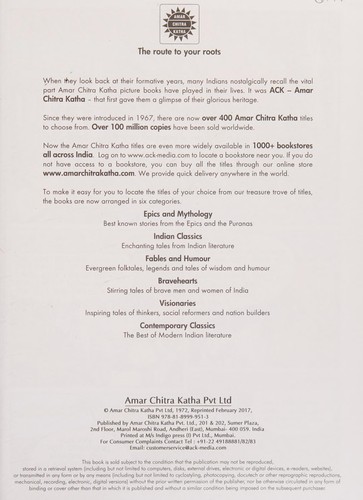 Further Stories From the Jatakas (Amar Chitra Katha 5 in 1 Series)
