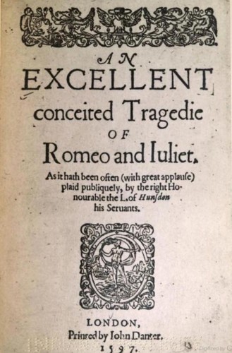 Book cover for "Romeo and Juliet" of Andrew Matthews